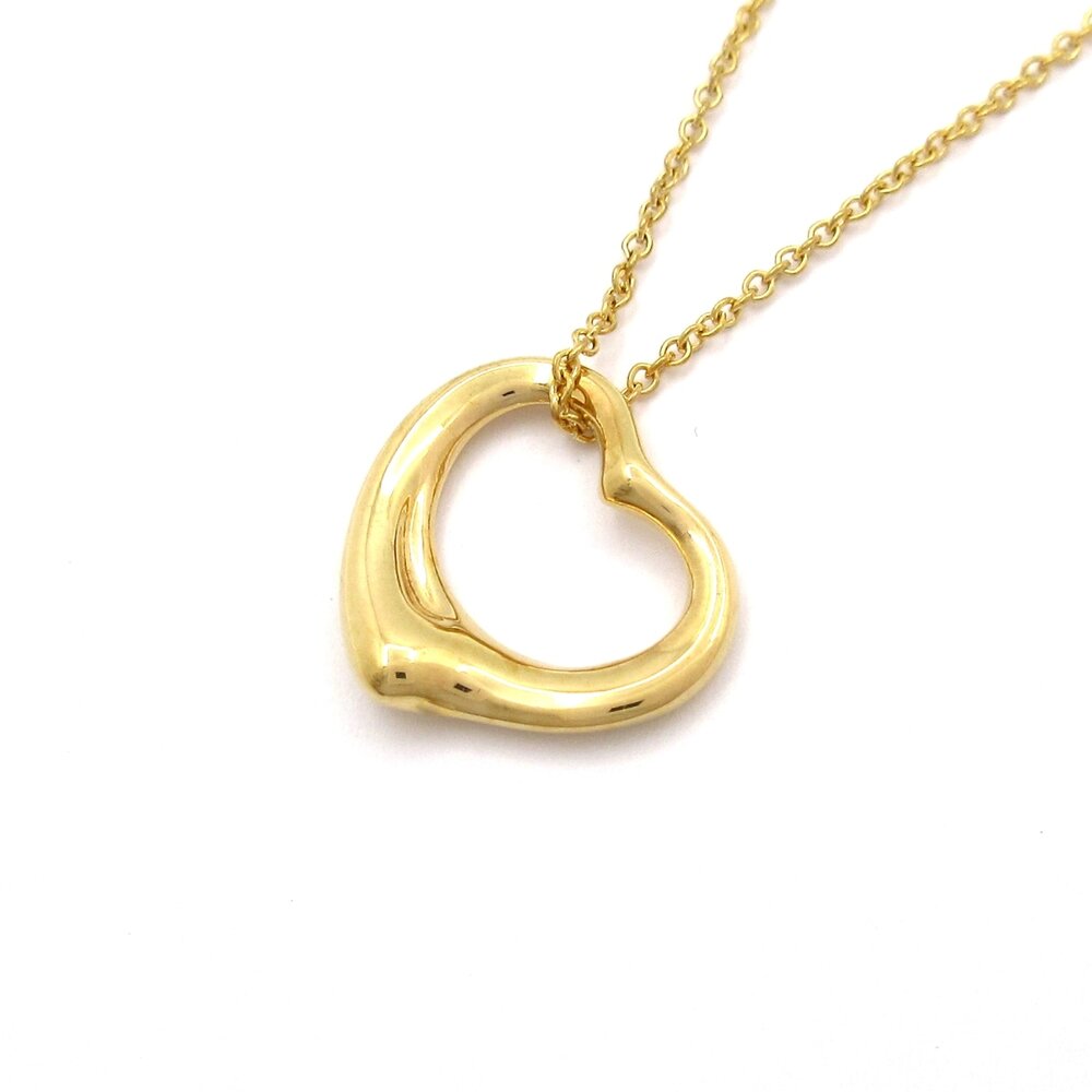 Tiffany & Co. Open Heart Necklace
